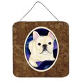 Micasa French Bulldog Aluminium Metal Wall Or Door Hanging Prints 6 x 6 In. MI242016